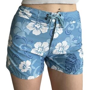 🌊Blue Palmwave swim shorts 🌊